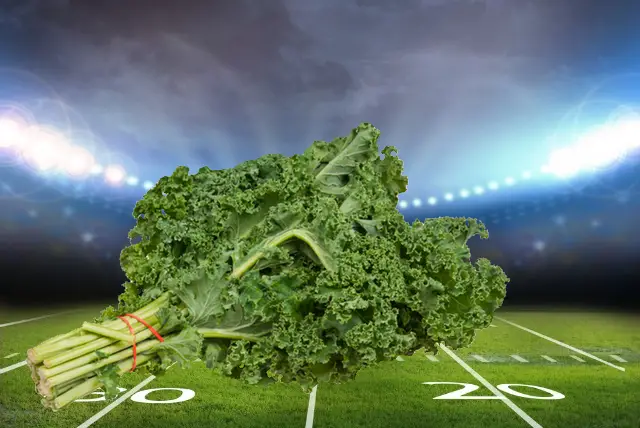 Super Kale: An Artist's Rendering
